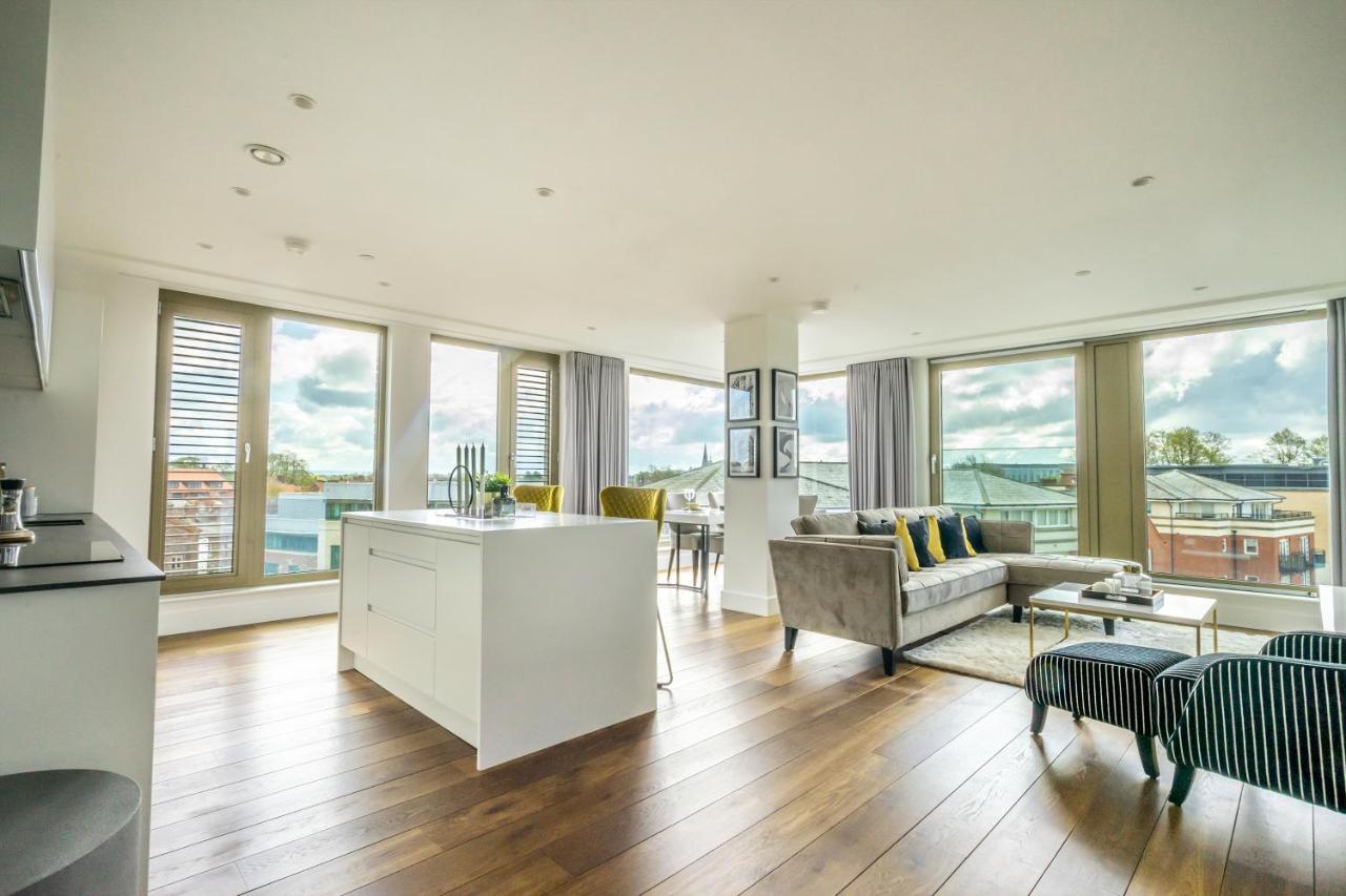 شقة Skyview Retreat @ Ryedale House يورك المظهر الخارجي الصورة