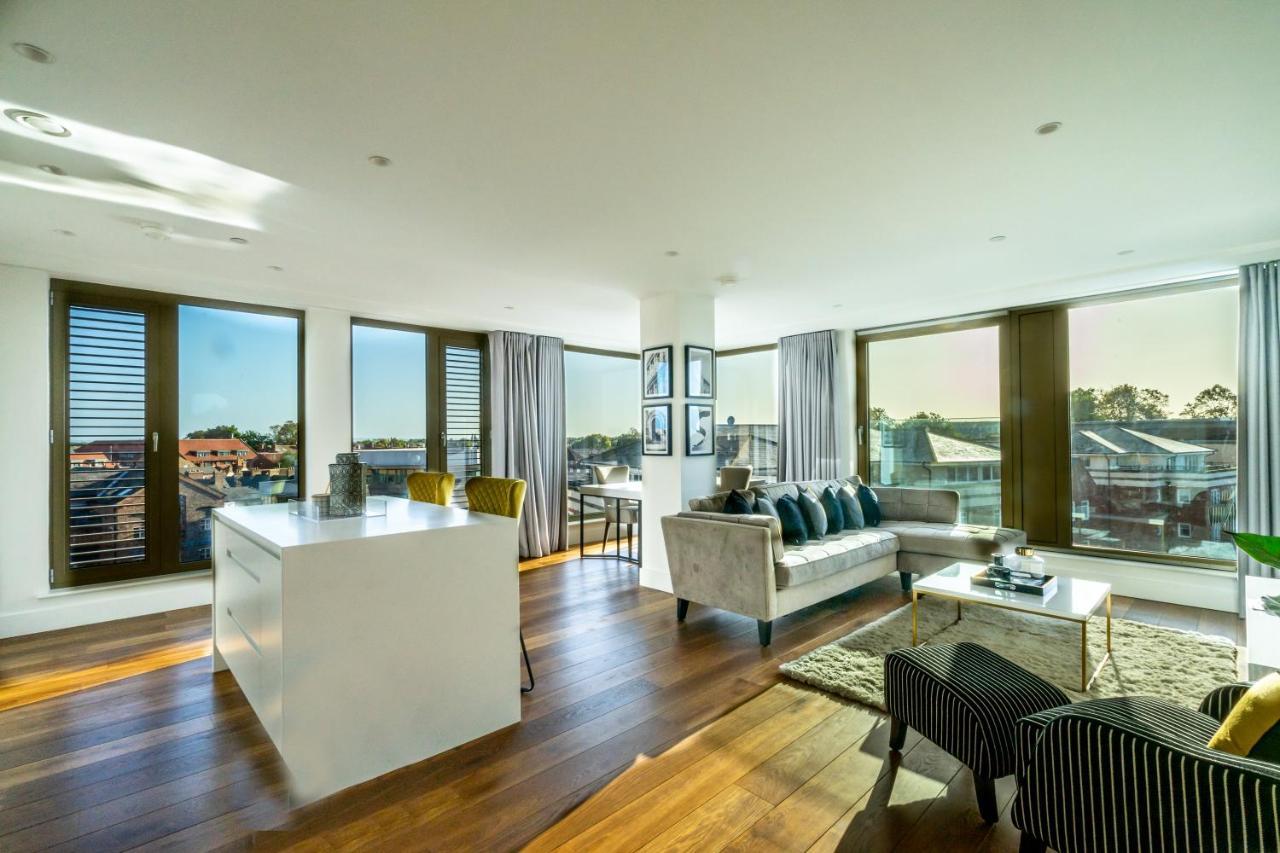 شقة Skyview Retreat @ Ryedale House يورك المظهر الخارجي الصورة